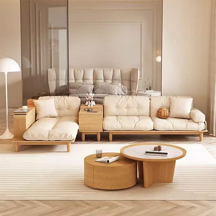 Solid Wood Sofa Set Designs