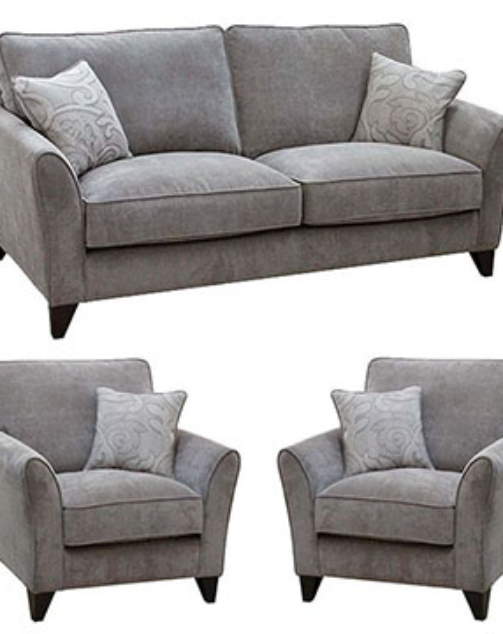 Grey 3 seater