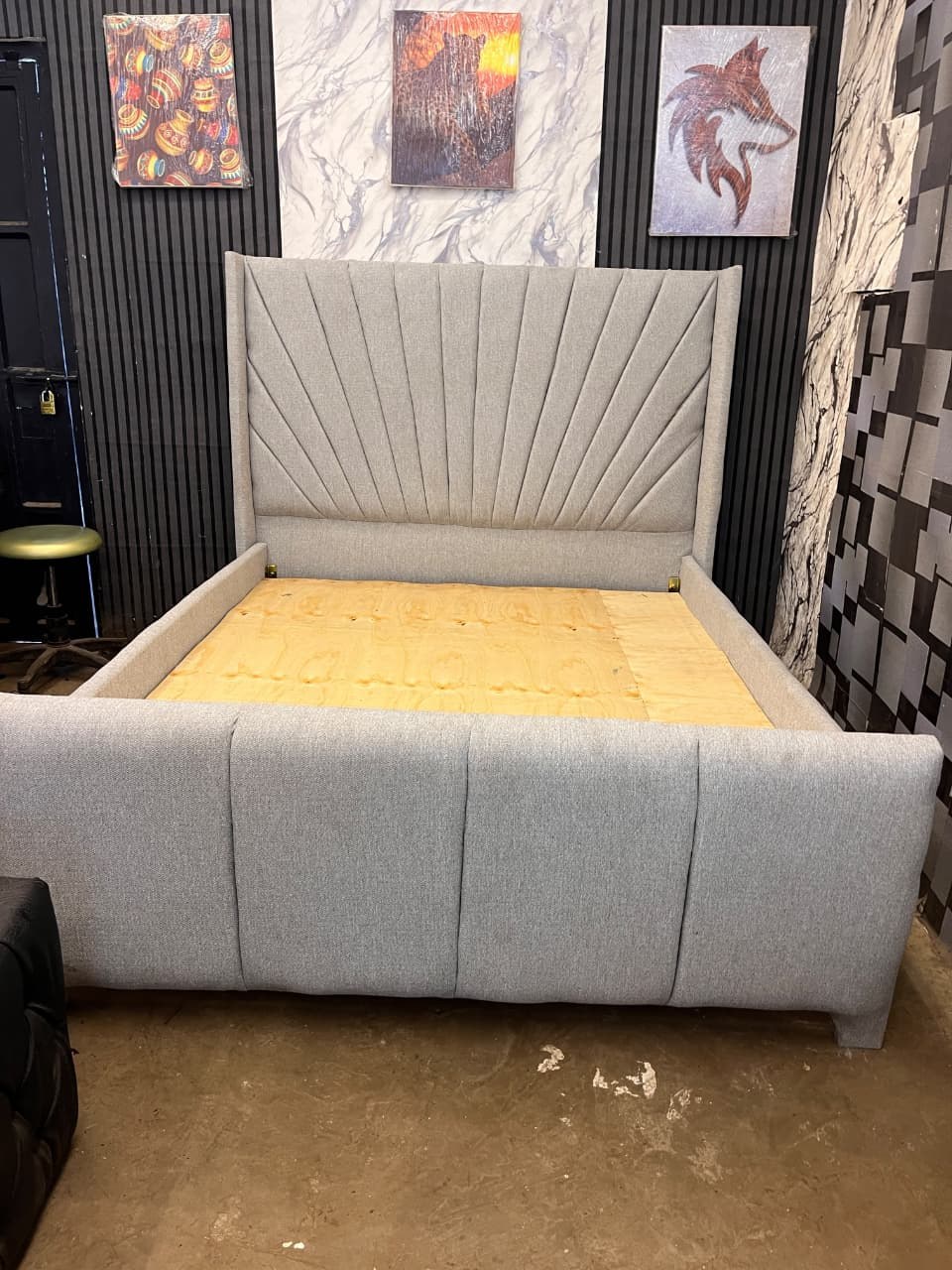 Urban Craft upholstered Chester bed
